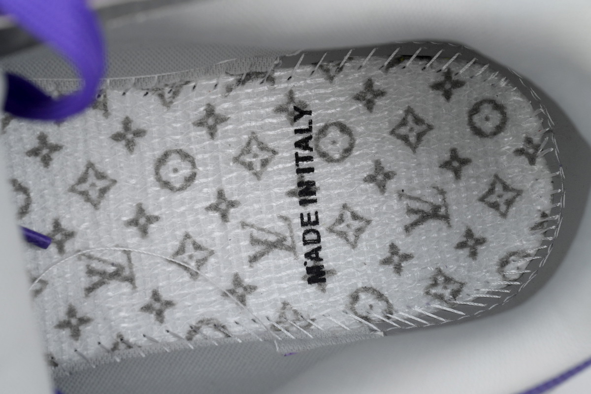 Coco Shoes Louis Vuitton Trainer Purple Swarovksi Crystals 1ACR21