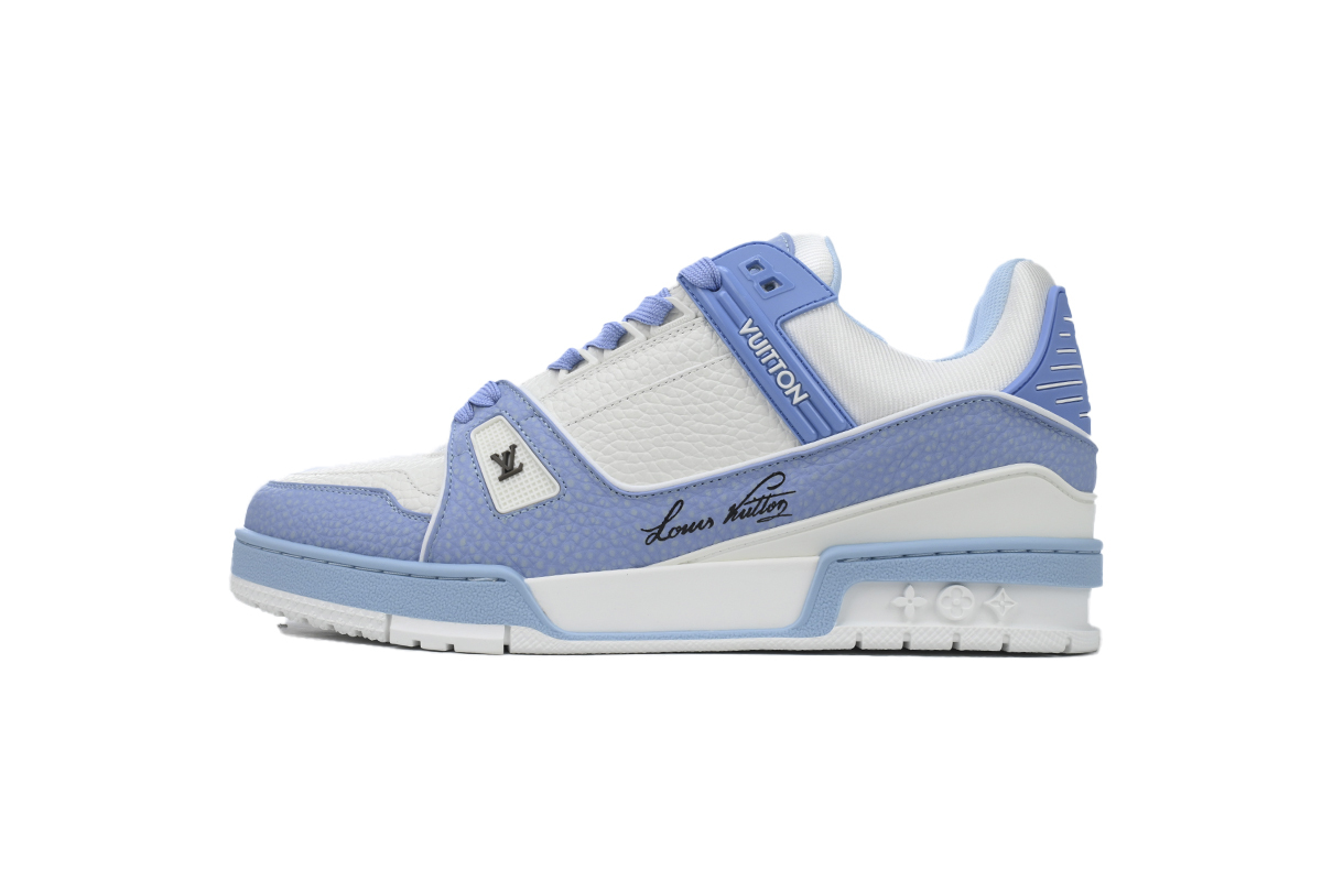 Coco Shoes Louis Vuitton Trainer Blue 1AD6BP