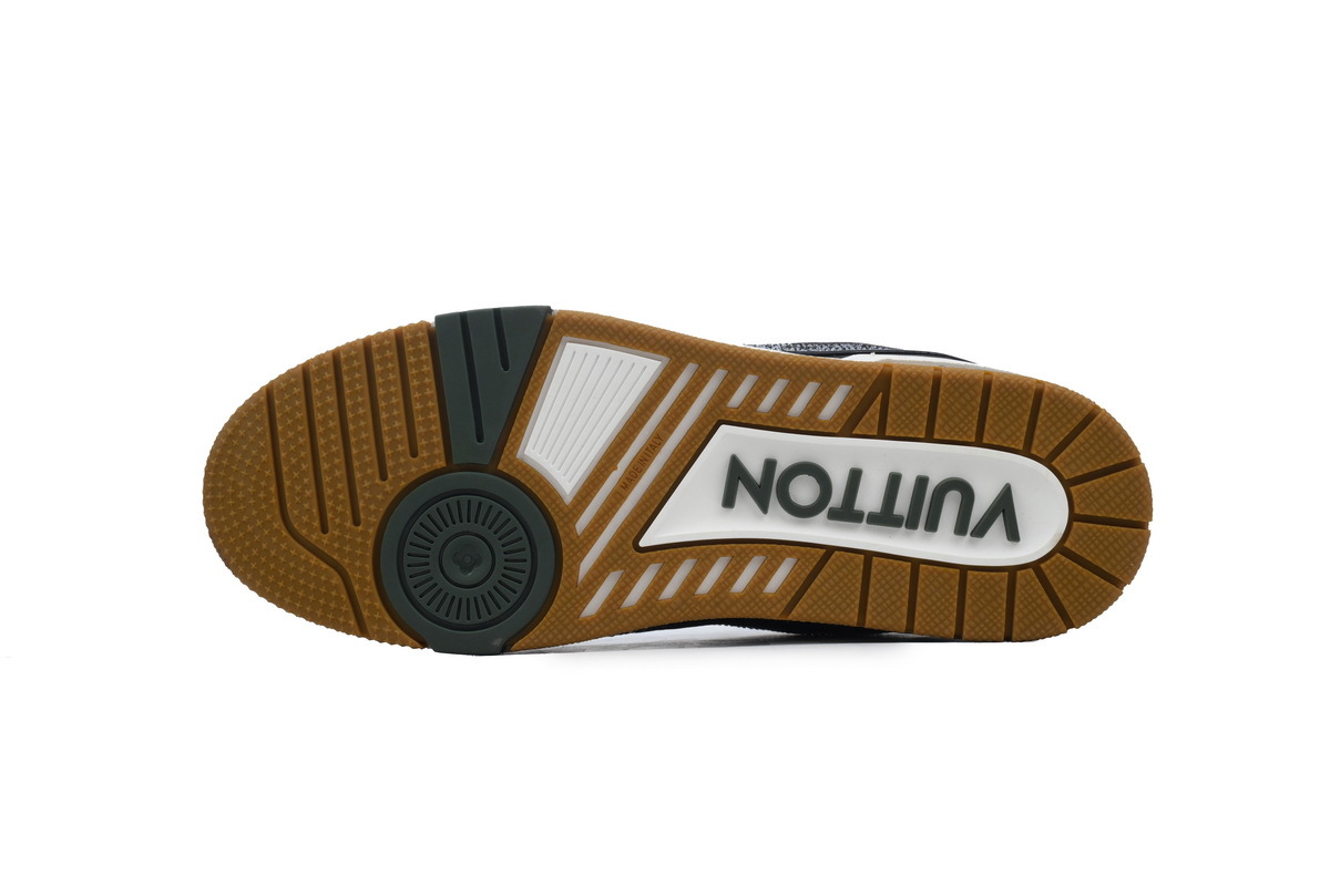 Coco Shoes Louis Vuitton Trainer Khaki Camouflage Rhinestone