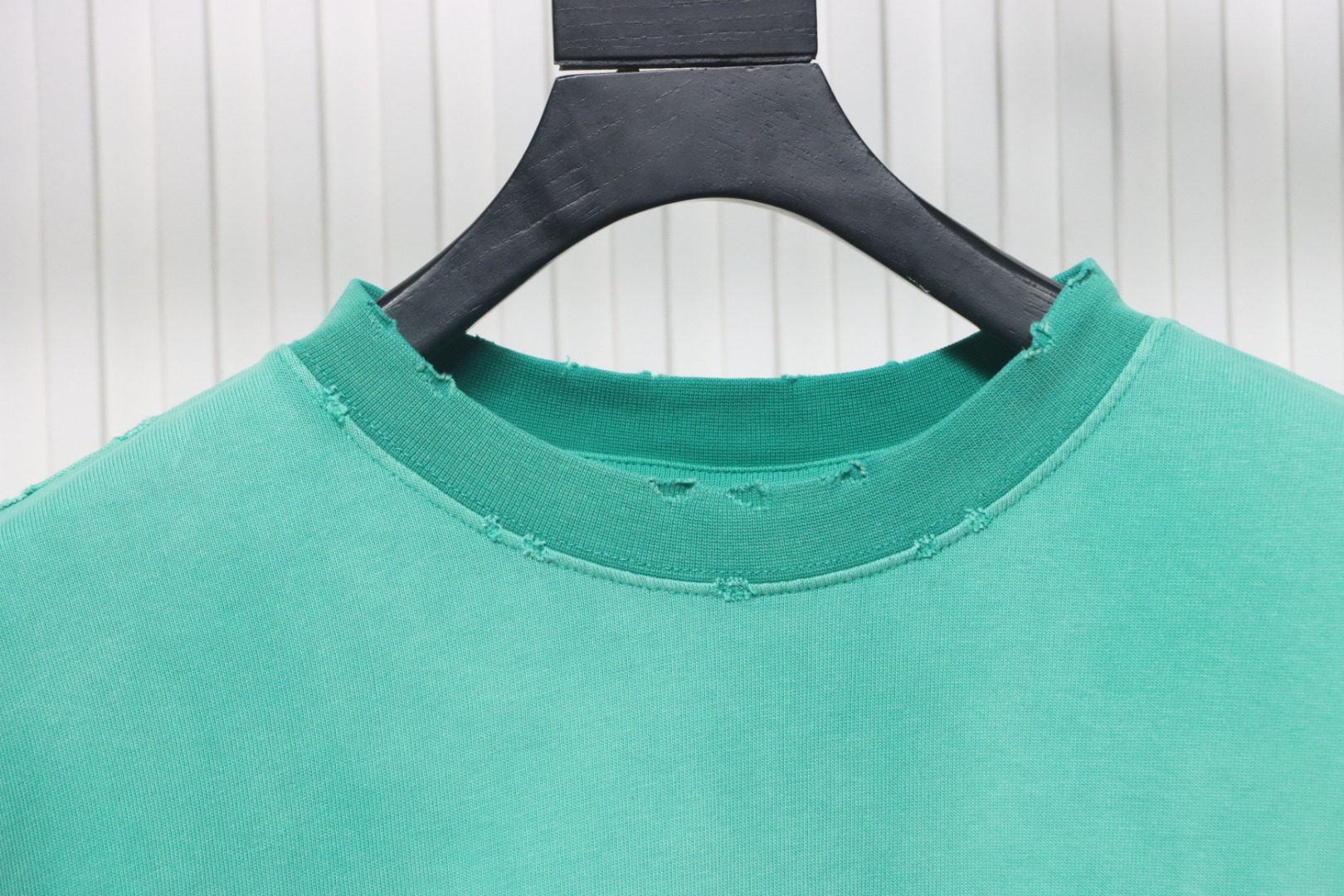 Balenciaga Cola Wave Print Logo T-shirt Green