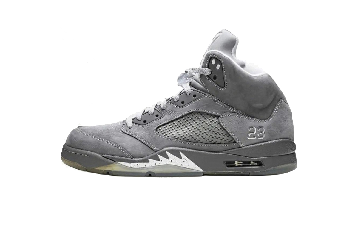 Coco Shoes Air Jordan 5 Retro Wolf Grey 136027-005