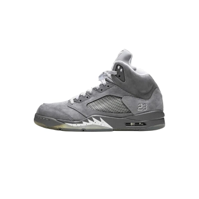 Coco Shoes Air Jordan 5 Retro Wolf Grey 136027-005 01