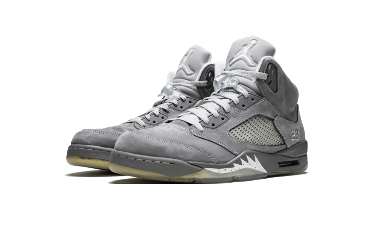 Coco Shoes Air Jordan 5 Retro Wolf Grey 136027-005