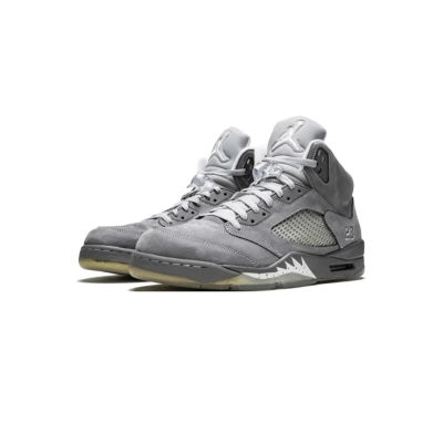 Coco Shoes Air Jordan 5 Retro Wolf Grey 136027-005 02