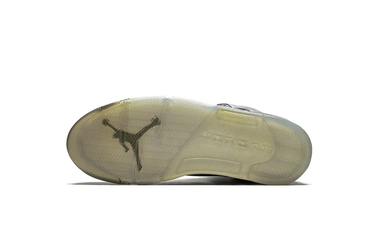 Coco Shoes Air Jordan 5 Retro Wolf Grey 136027-005