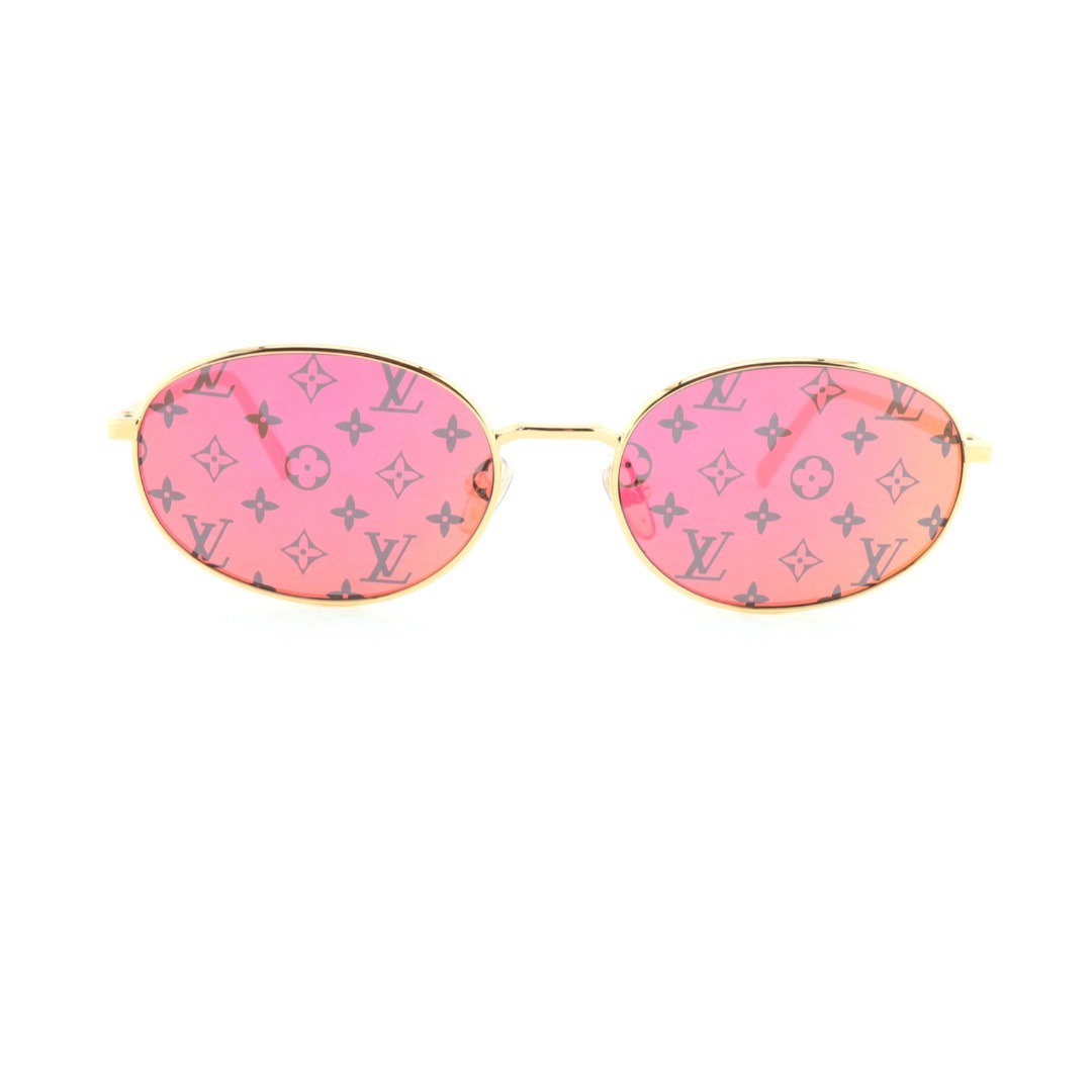 Louis Vuitton Bright Oval Sunglasses Photochromic Lenses