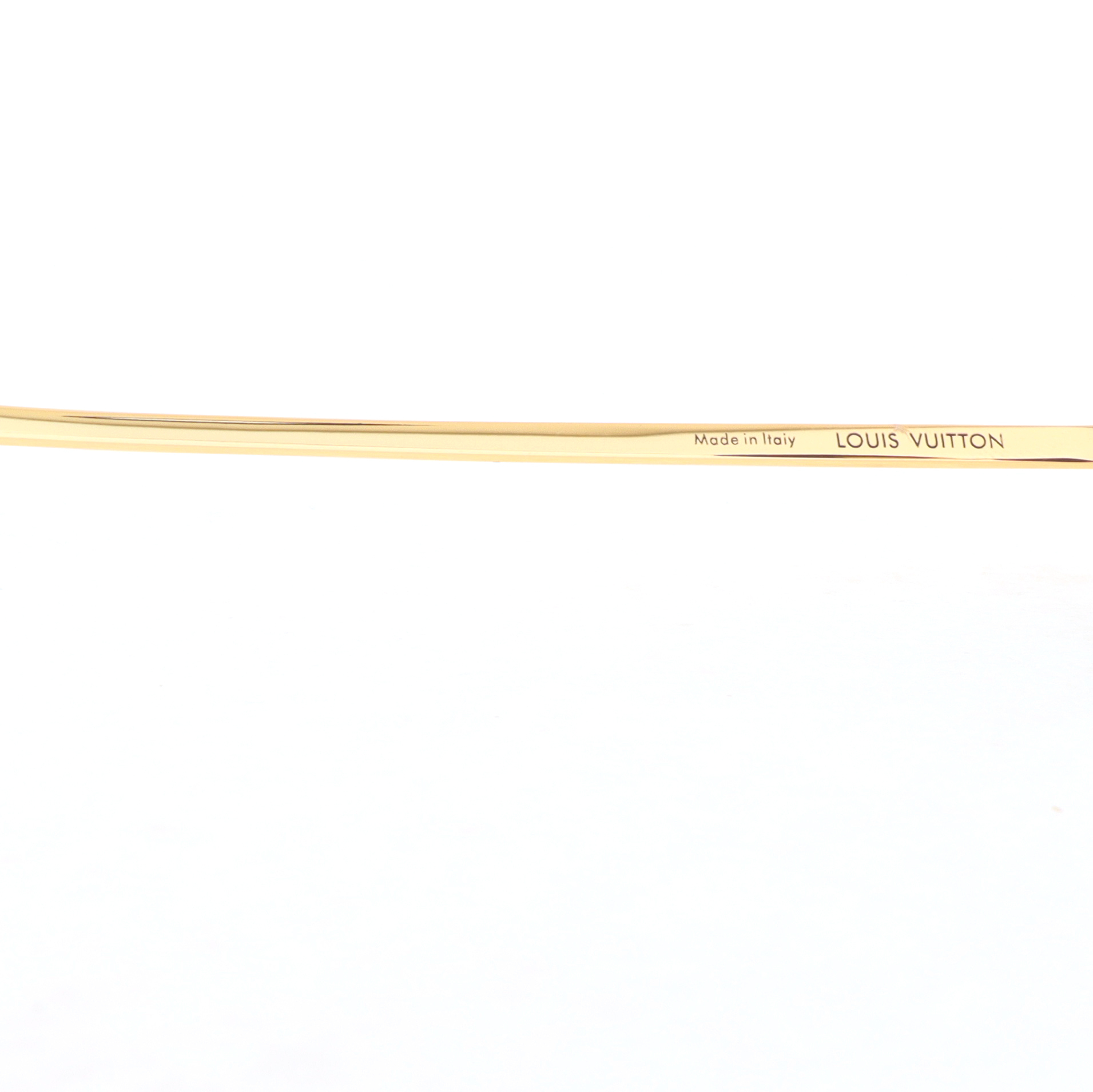 Louis Vuitton Bright Oval Sunglasses Photochromic Lenses