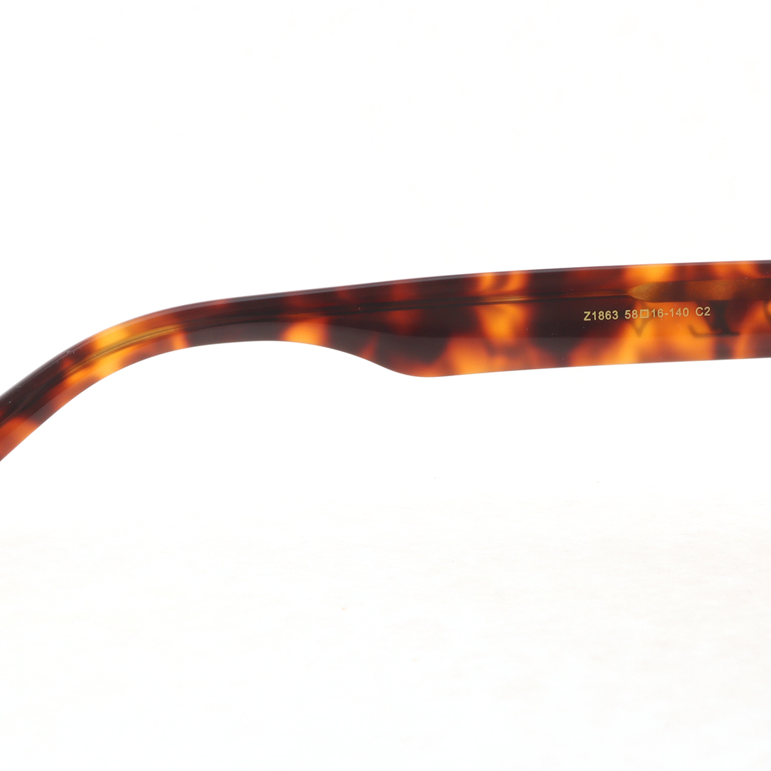 Louis Vuitton Rimless Square Sunglasses Tortoise Shell