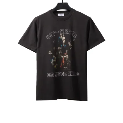 Off-white Mary Skate Short Sleeve T-Shirt Black 01