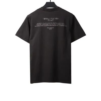Off-white Mary Skate Short Sleeve T-Shirt Black 02
