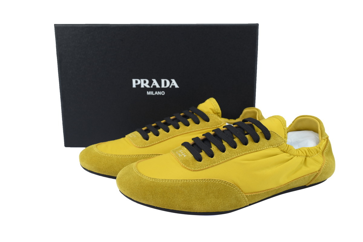 Prada Sneakers Collapse Yellow
