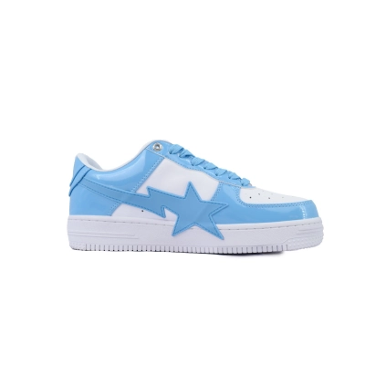 A Bathing Ape Bape SK8 Sta White Blue OZXSHMX91310N 02