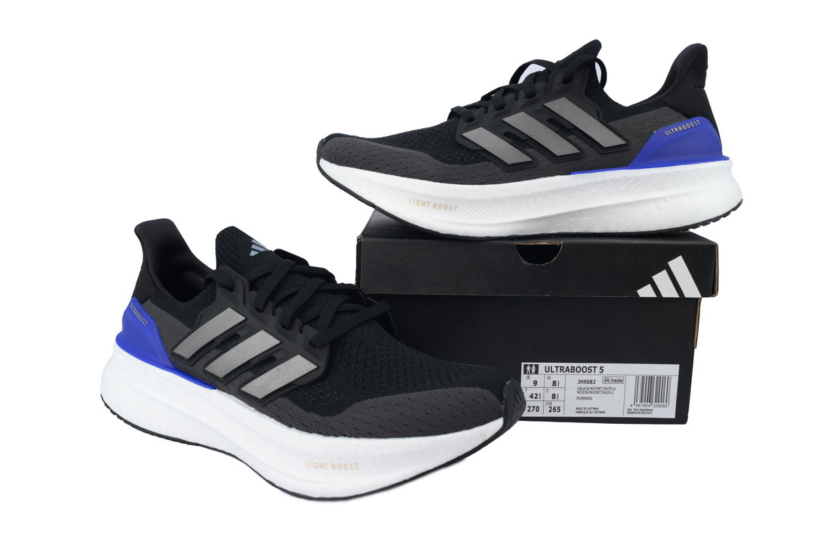 Coco Shoes Adidas UltraBoost 5 Core Black Night Metallic Night Flash JH9082