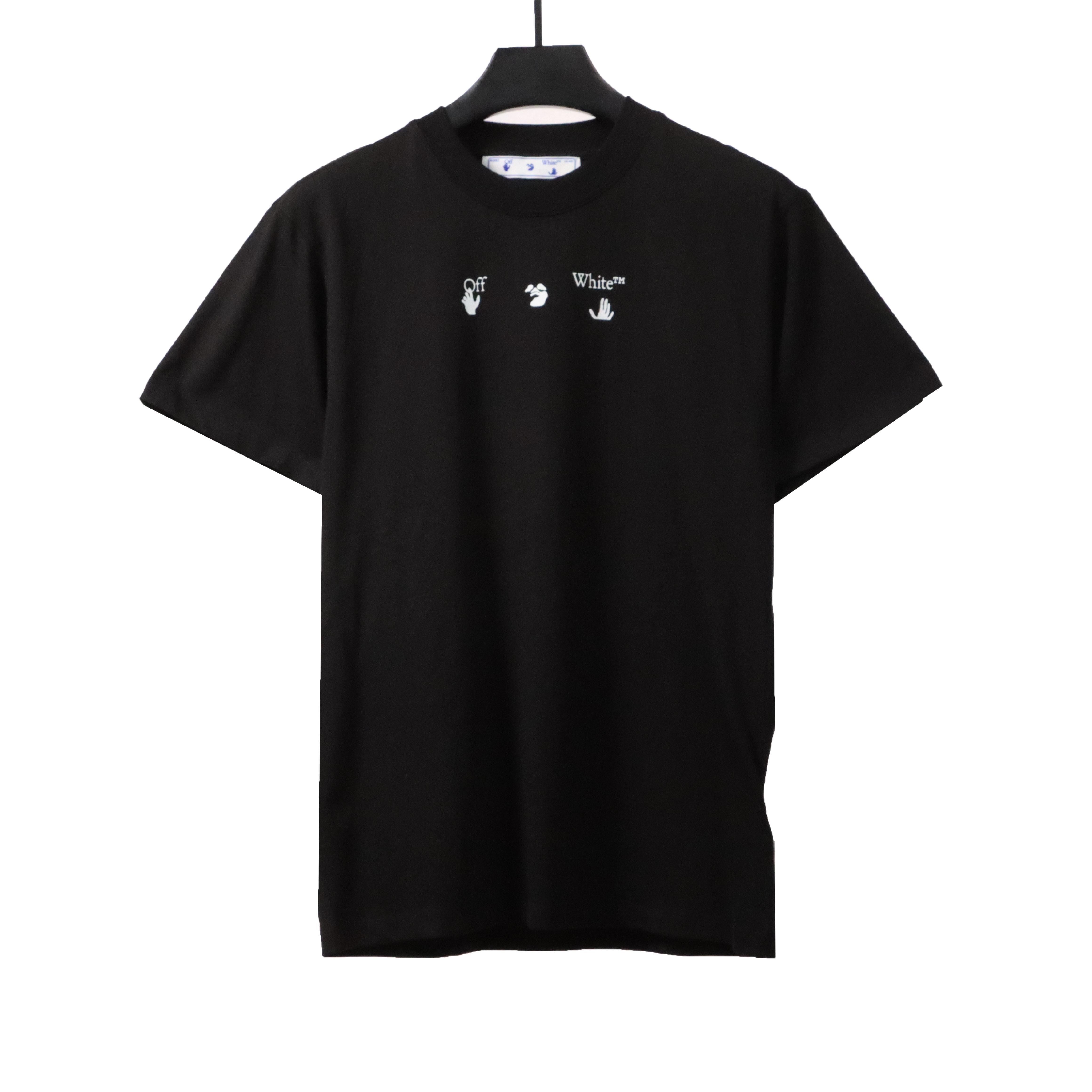 Coco Shoes Off-white Grey Marker Arrows Black T-Shirt