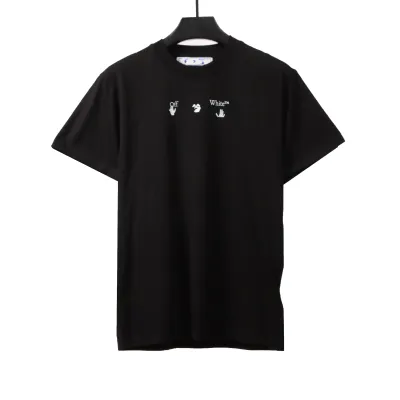 Off-white Grey Marker Arrows Black T-Shirt 02