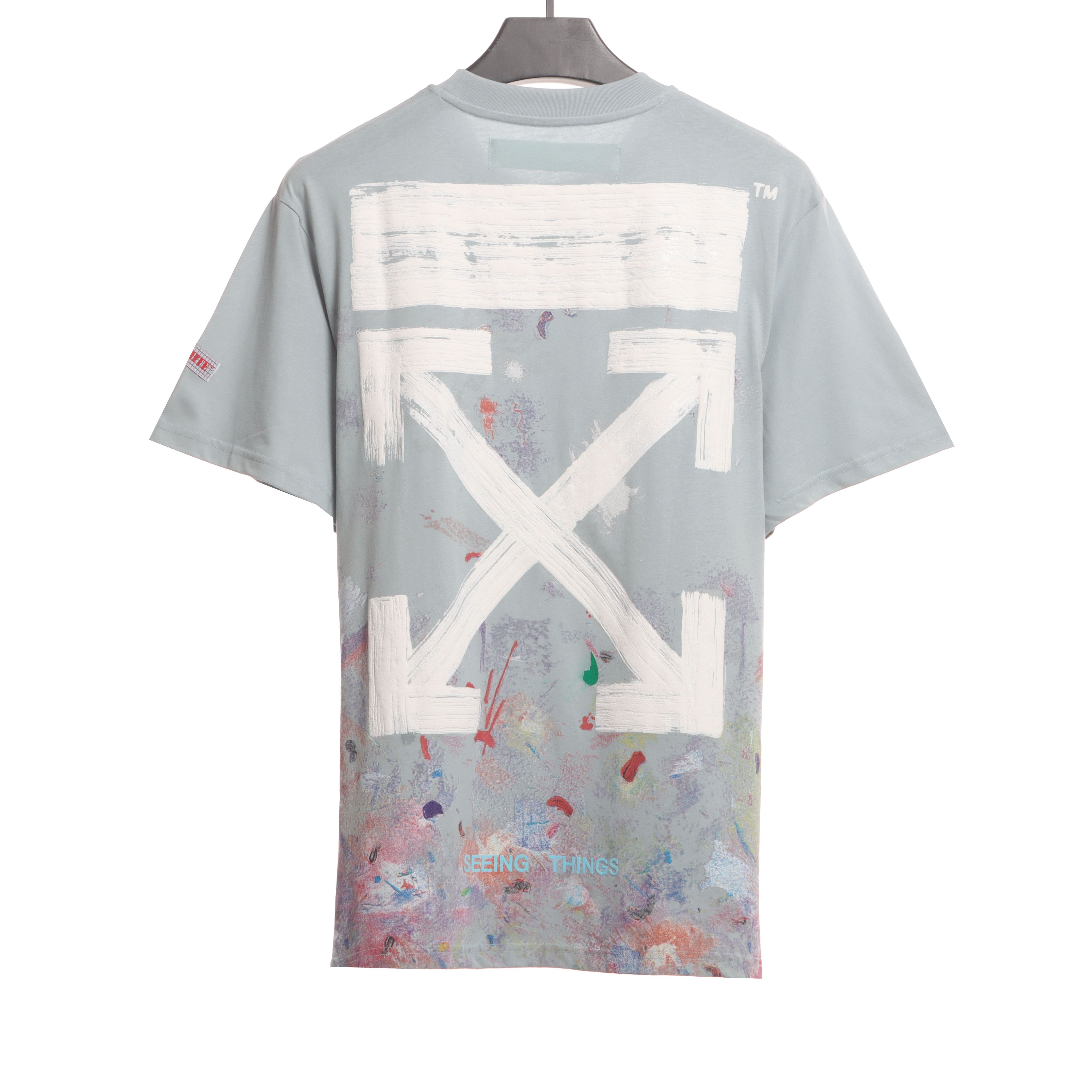 Coco Shoes Off-white Fireworks T-Shirt Light Green