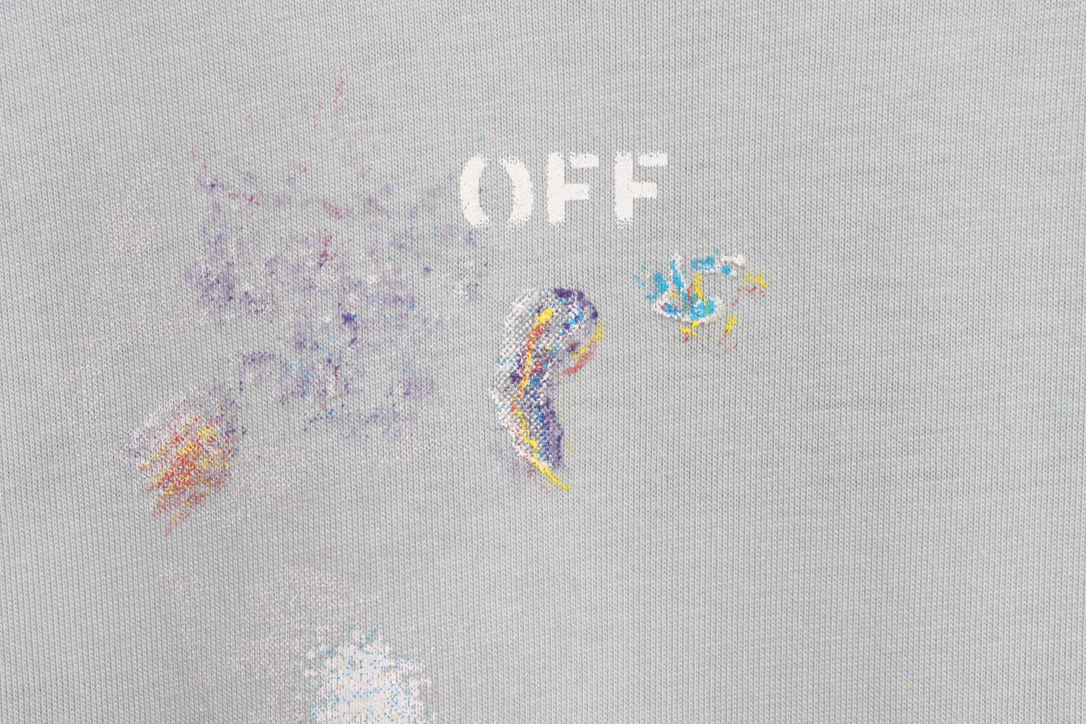 Coco Shoes Off-white Fireworks T-Shirt Light Green