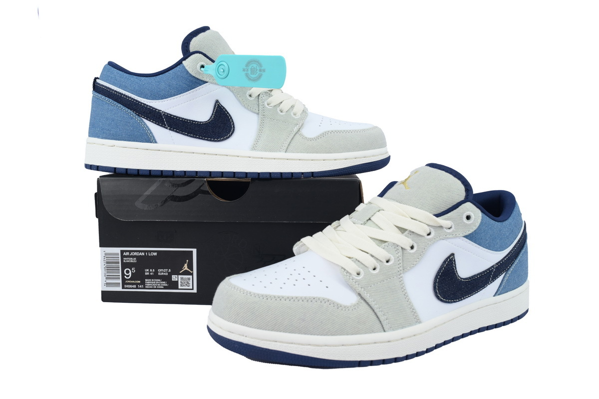 Coco Shoes Air Jordan 1 Low Denim IH0648-141