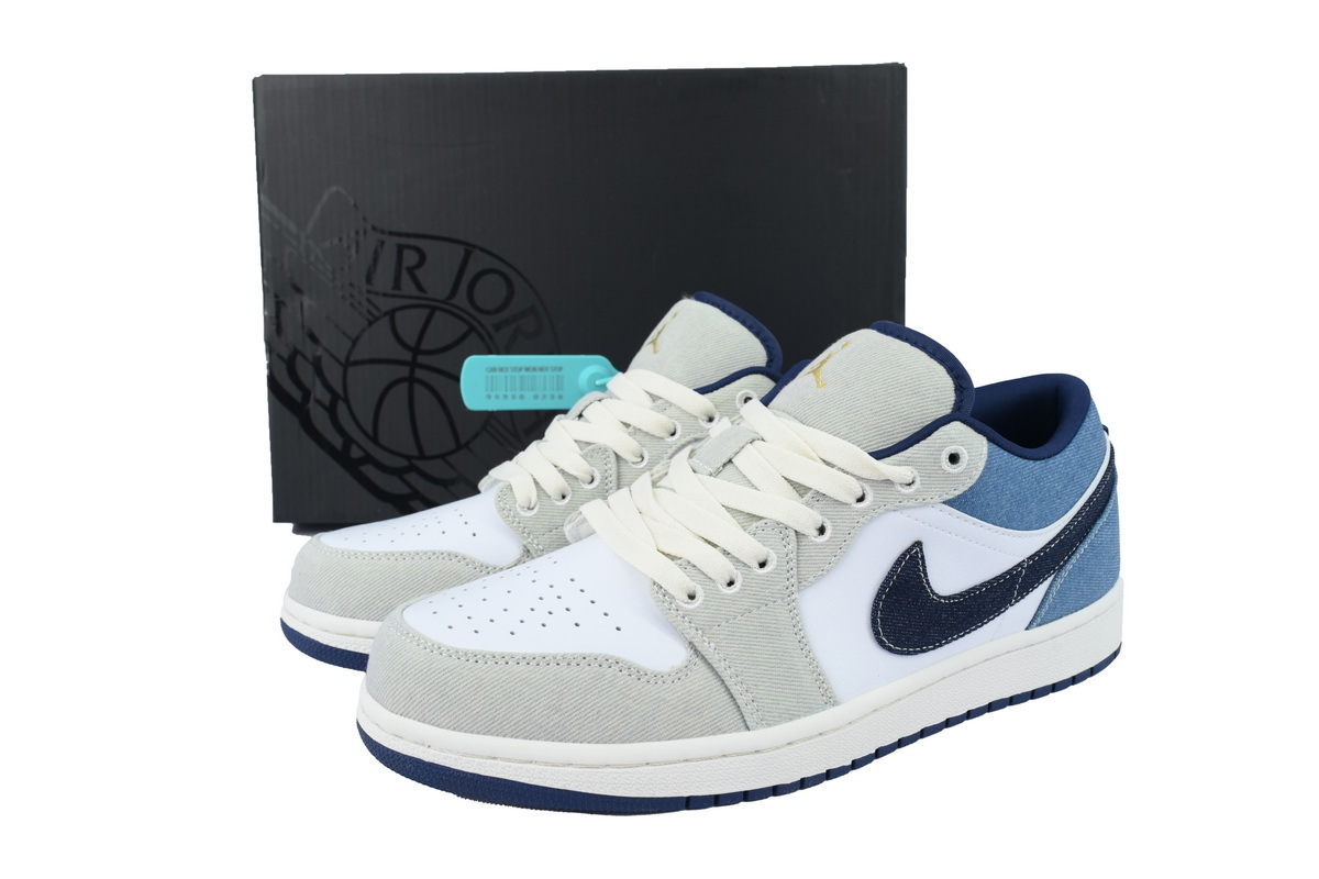 Coco Shoes Air Jordan 1 Low Denim IH0648-141