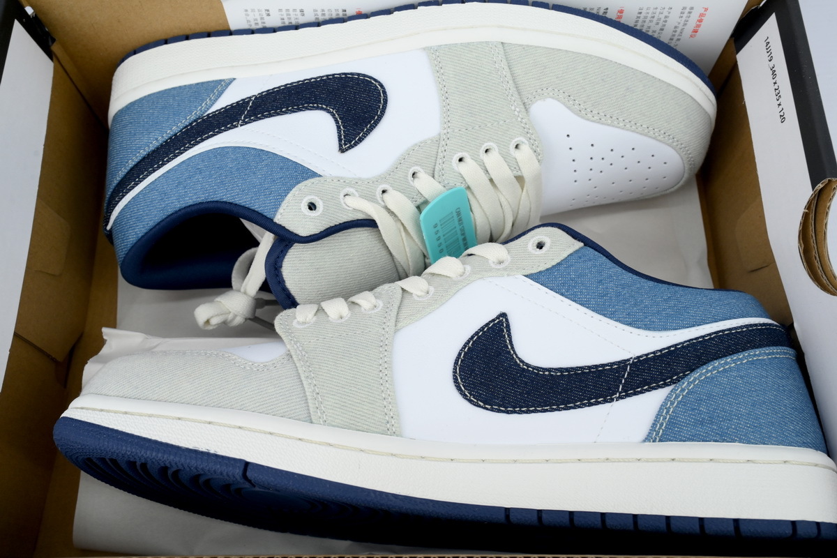 Coco Shoes Air Jordan 1 Low Denim IH0648-141