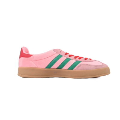 Adidas Gazelle Indoor Glow Pink Court Green JI2713 02