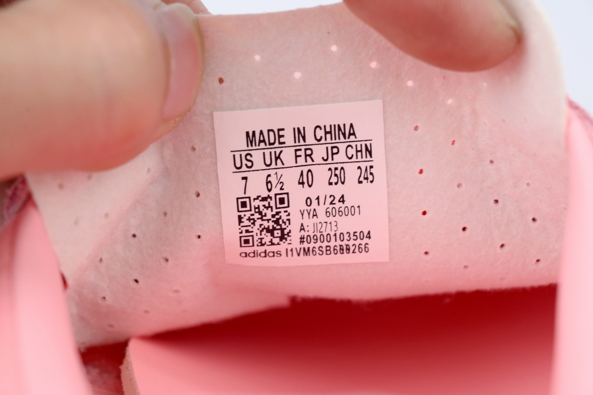 Coco Shoes Adidas Gazelle Indoor Glow Pink Court Green JI2713