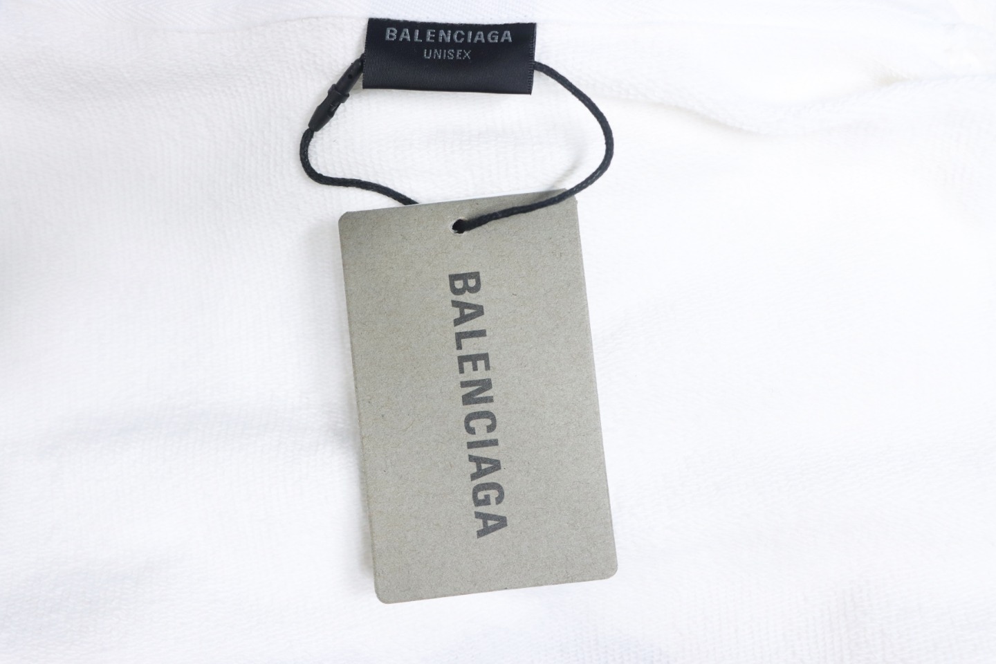 Coco Shoes Balenciaga Logo Cotton Hand Drawn BB Hoodie White