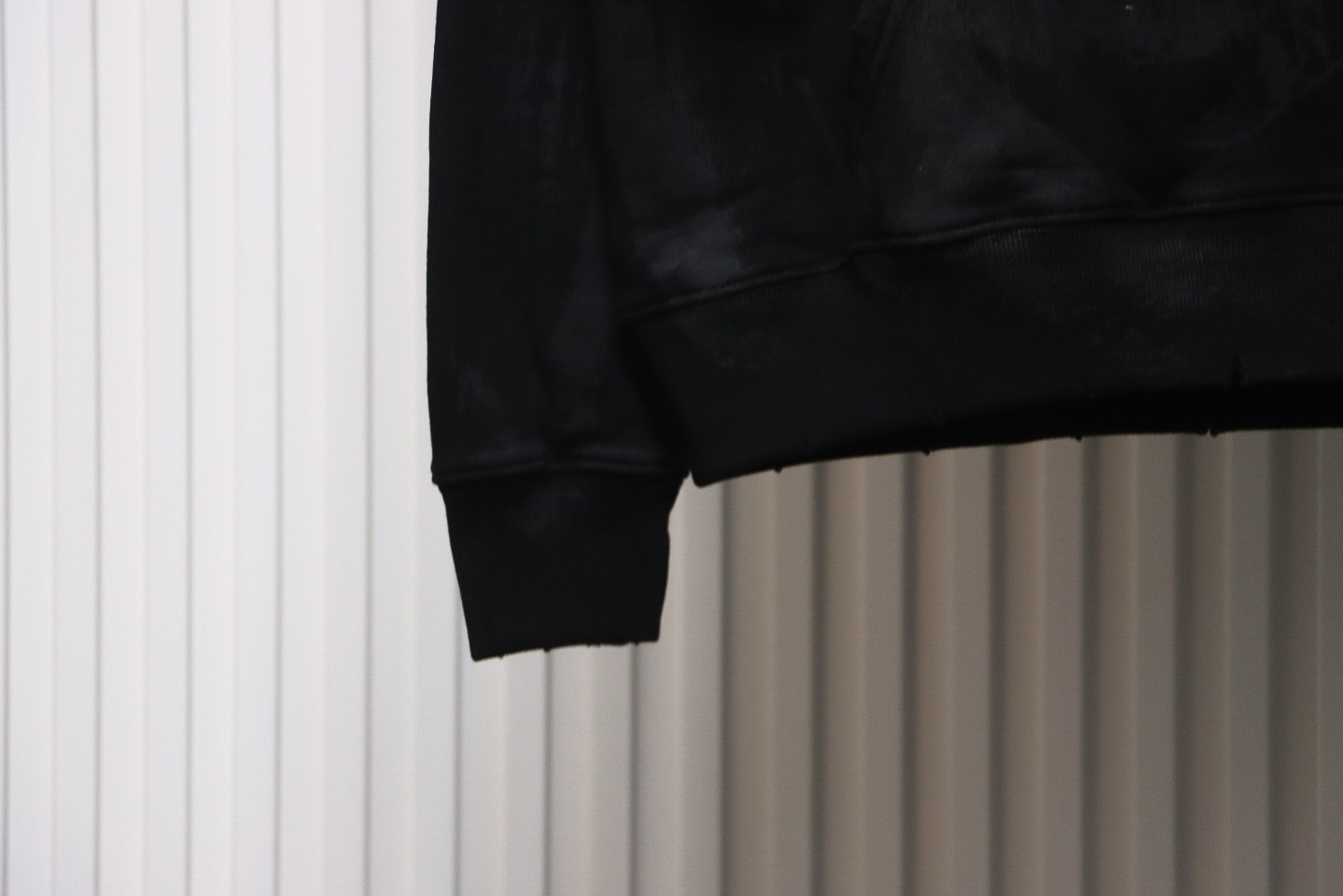 Coco Shoes Balenciaga Manchester United Distressed Embroidered Hoodie Black