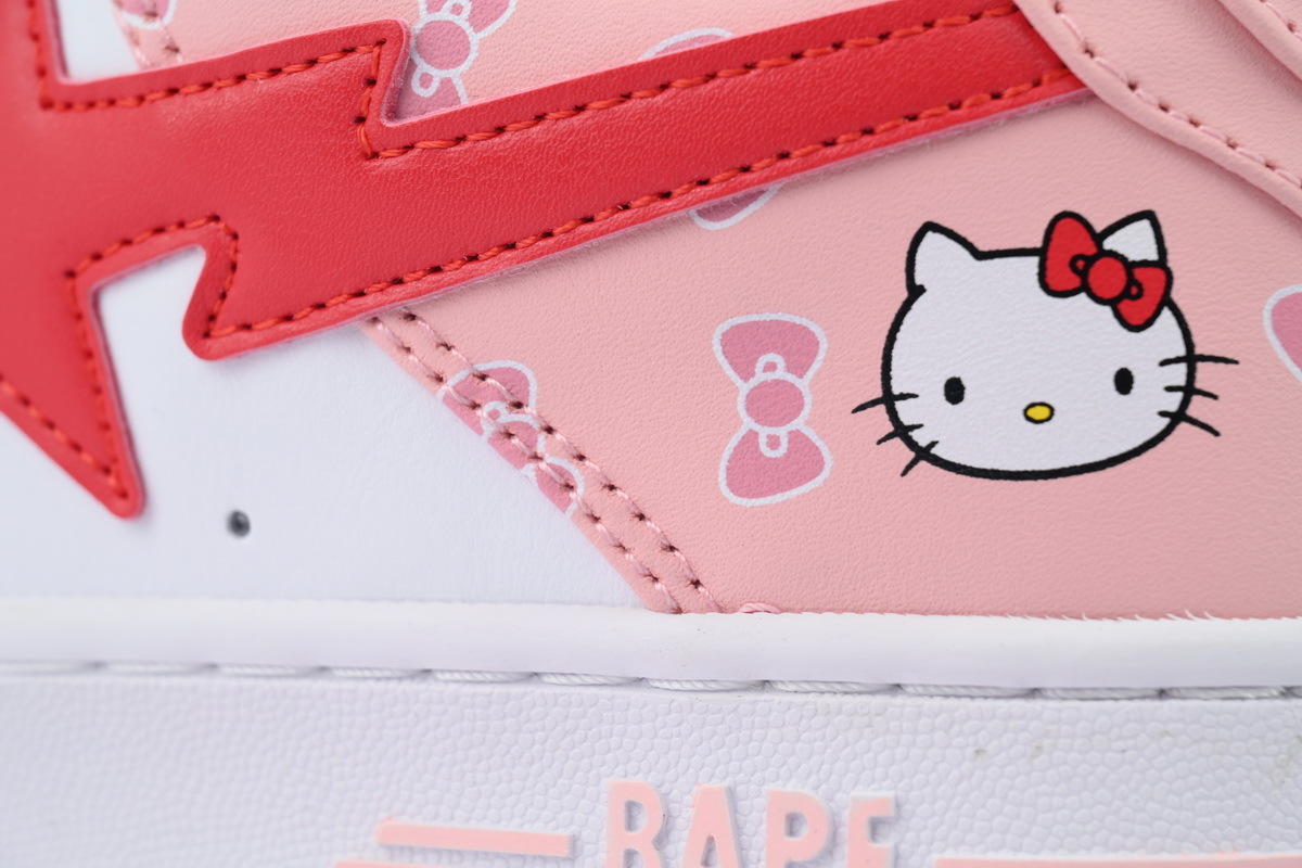 A Bathing Ape Bape SK8 Sta New Hello Kitty 1H73-191-913