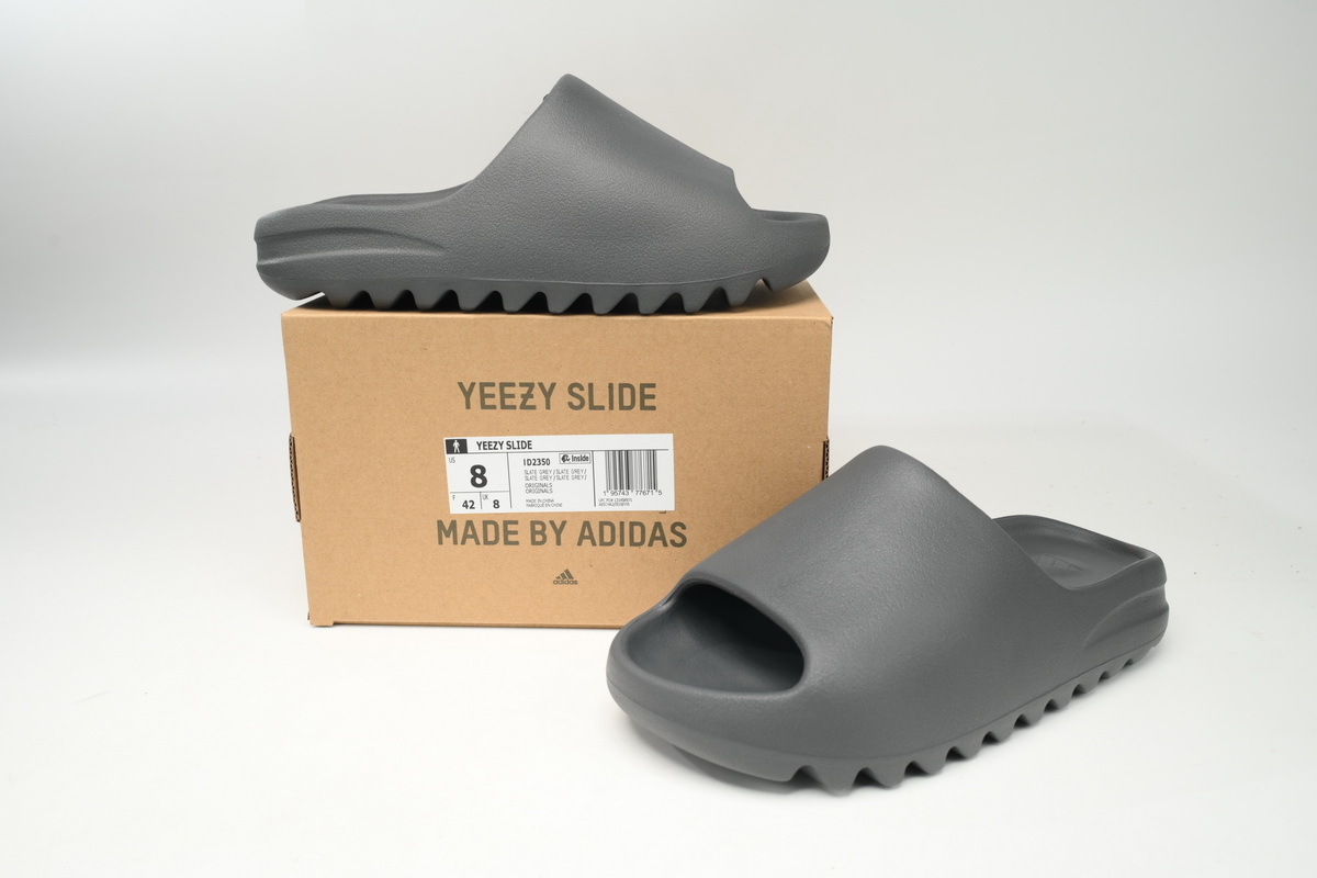 Coco Shoes Adidas Yeezy Slide Dark Gray ID2350