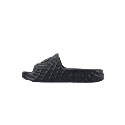 Coco Shoes Gucci Double G Slippers Black 01