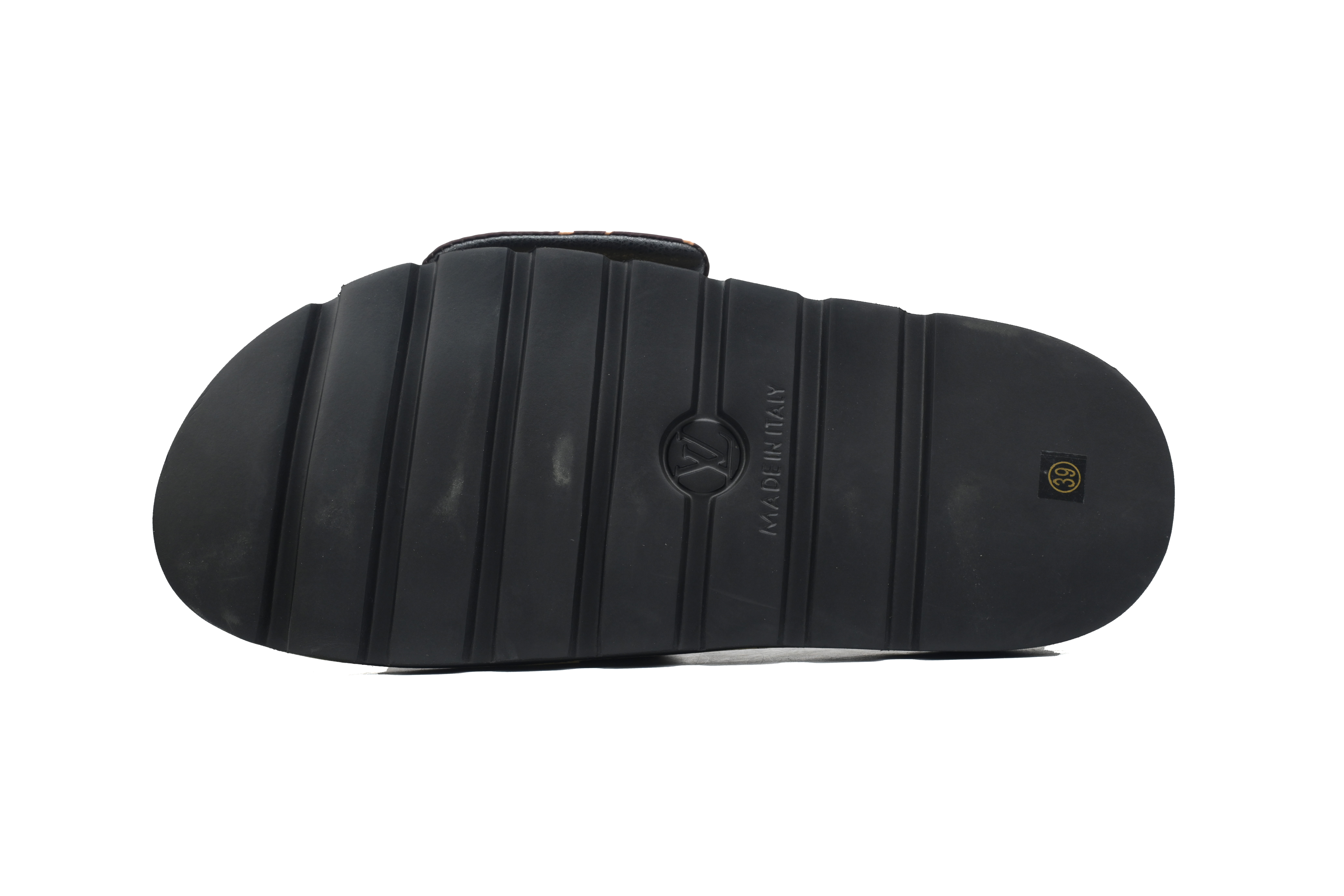 Louis Vuitton Pool Pillow Flat Comfort Mules Brown Black Label