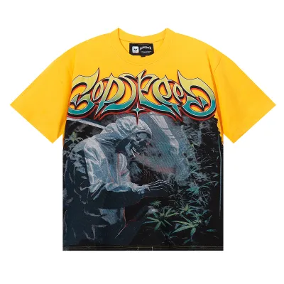 Godspeed Indoor Ice T-Shirt #7080 Purple/Yellow/Black 01