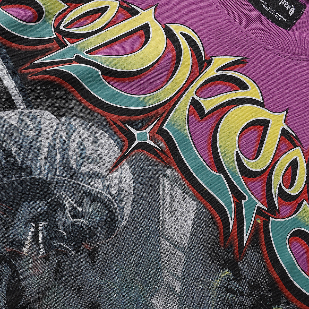 Coco Shoes Godspeed Indoor Ice T-Shirt #7080 Purple/Yellow/Black