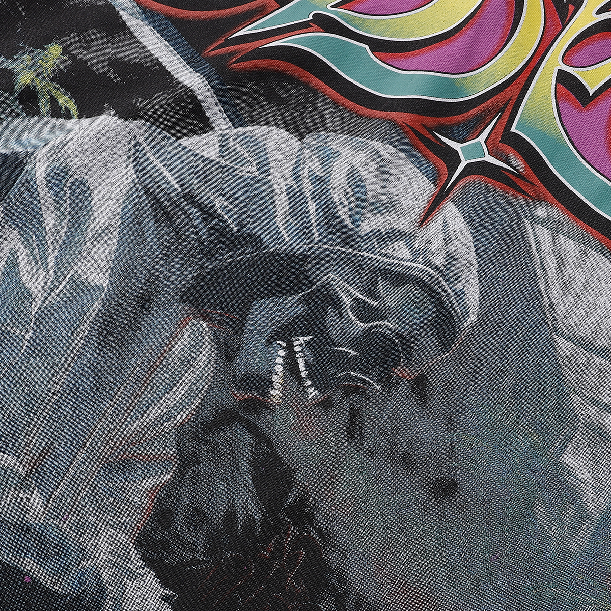 Coco Shoes Godspeed Indoor Ice T-Shirt #7080 Purple/Yellow/Black