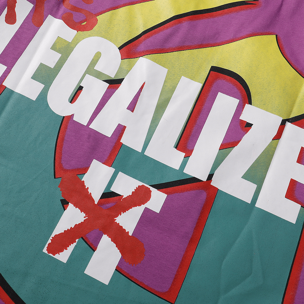 Coco Shoes Godspeed Indoor Ice T-Shirt #7080 Purple/Yellow/Black