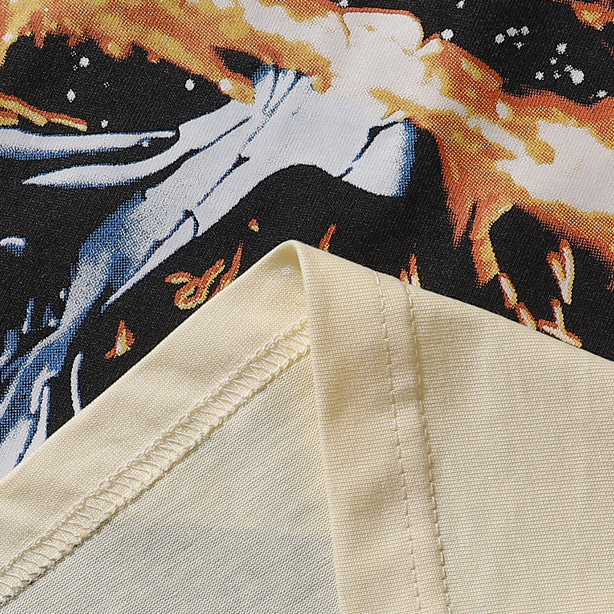 Coco Shoes Godspeed Galaxsee T-shirt #7079 Apricot/Black Wash