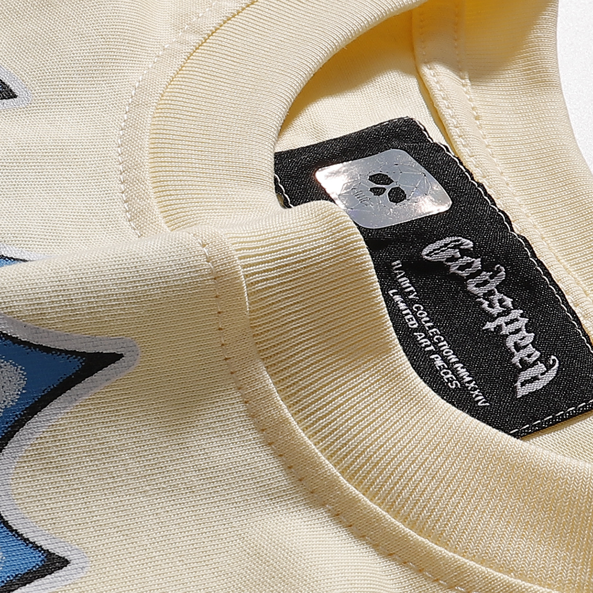 Coco Shoes Godspeed Galaxsee T-shirt #7079 Apricot/Black Wash