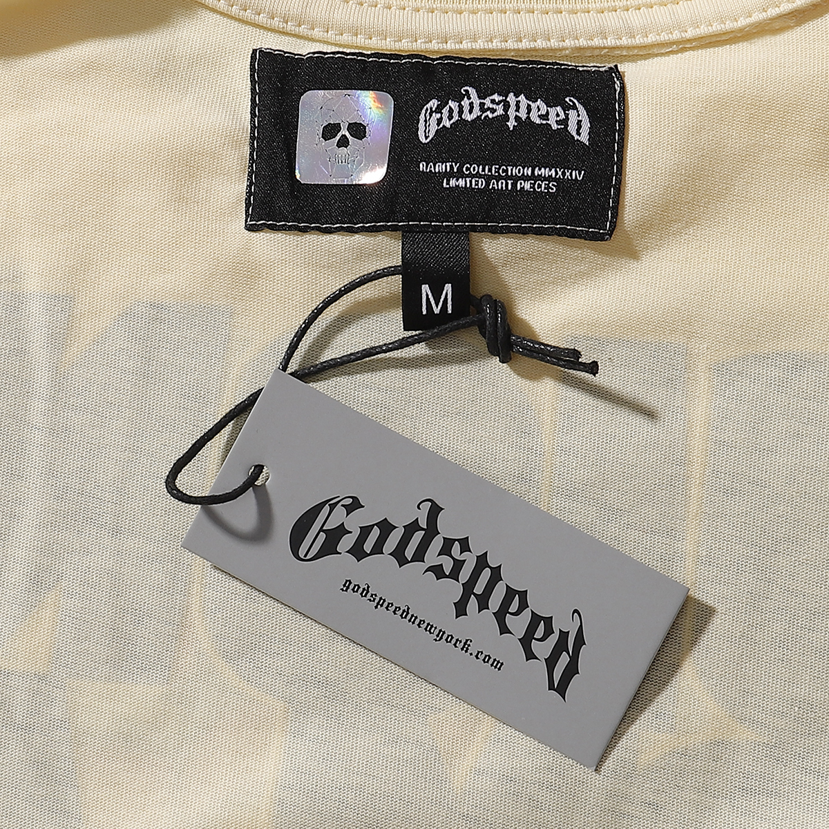 Coco Shoes Godspeed Galaxsee T-shirt #7079 Apricot/Black Wash