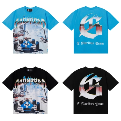 Coco Shoes Godspeed Racing T-Shirt #7078 Blue/Black 02