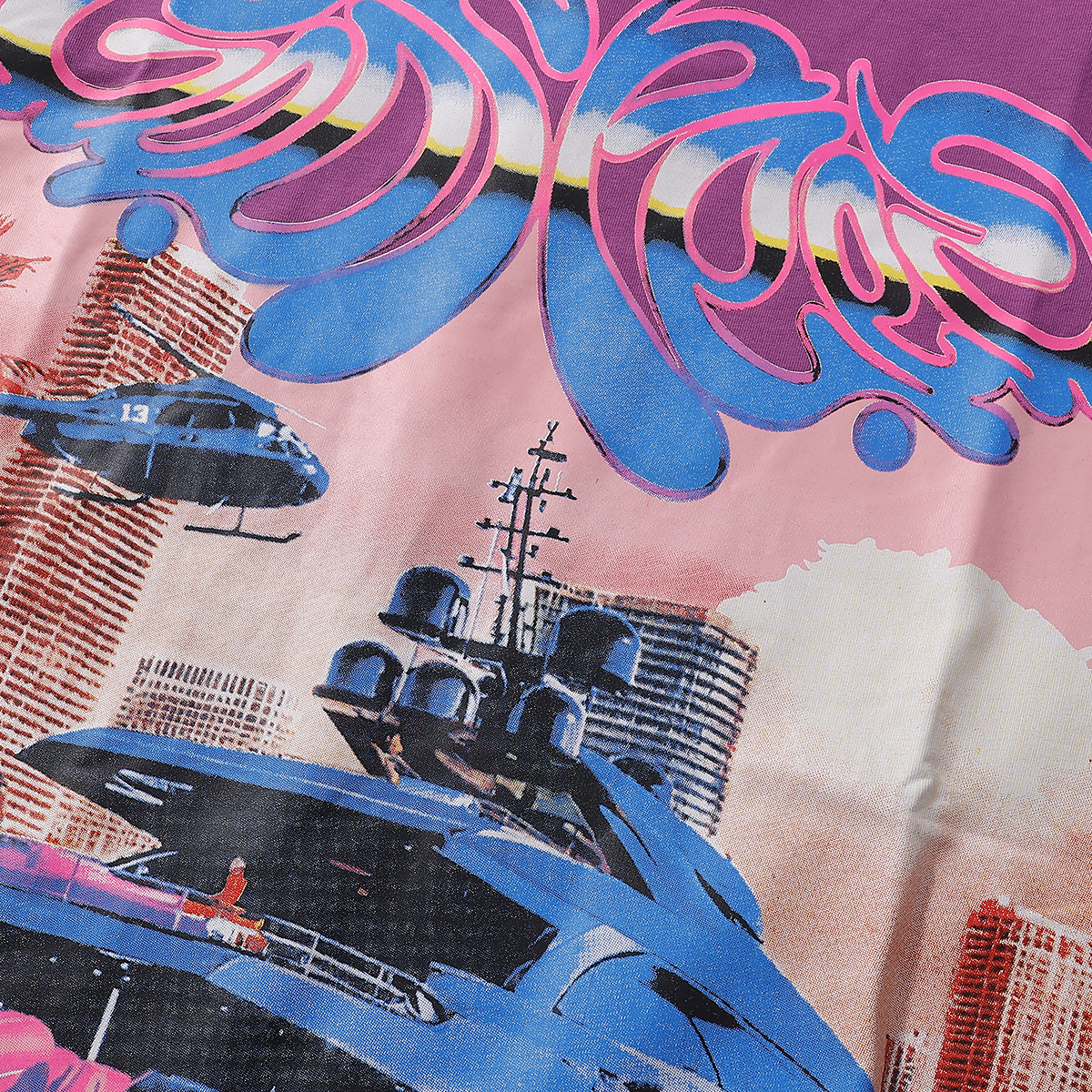 Coco Shoes Godspeed Water Cruise T-Shirt #7077 Purple/Apricot/Black