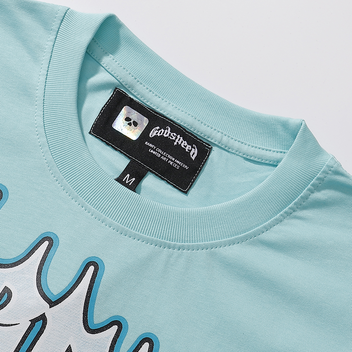 Coco Shoes Godspeed Liberty Lift T-Shirt #7076 Green/Black/White