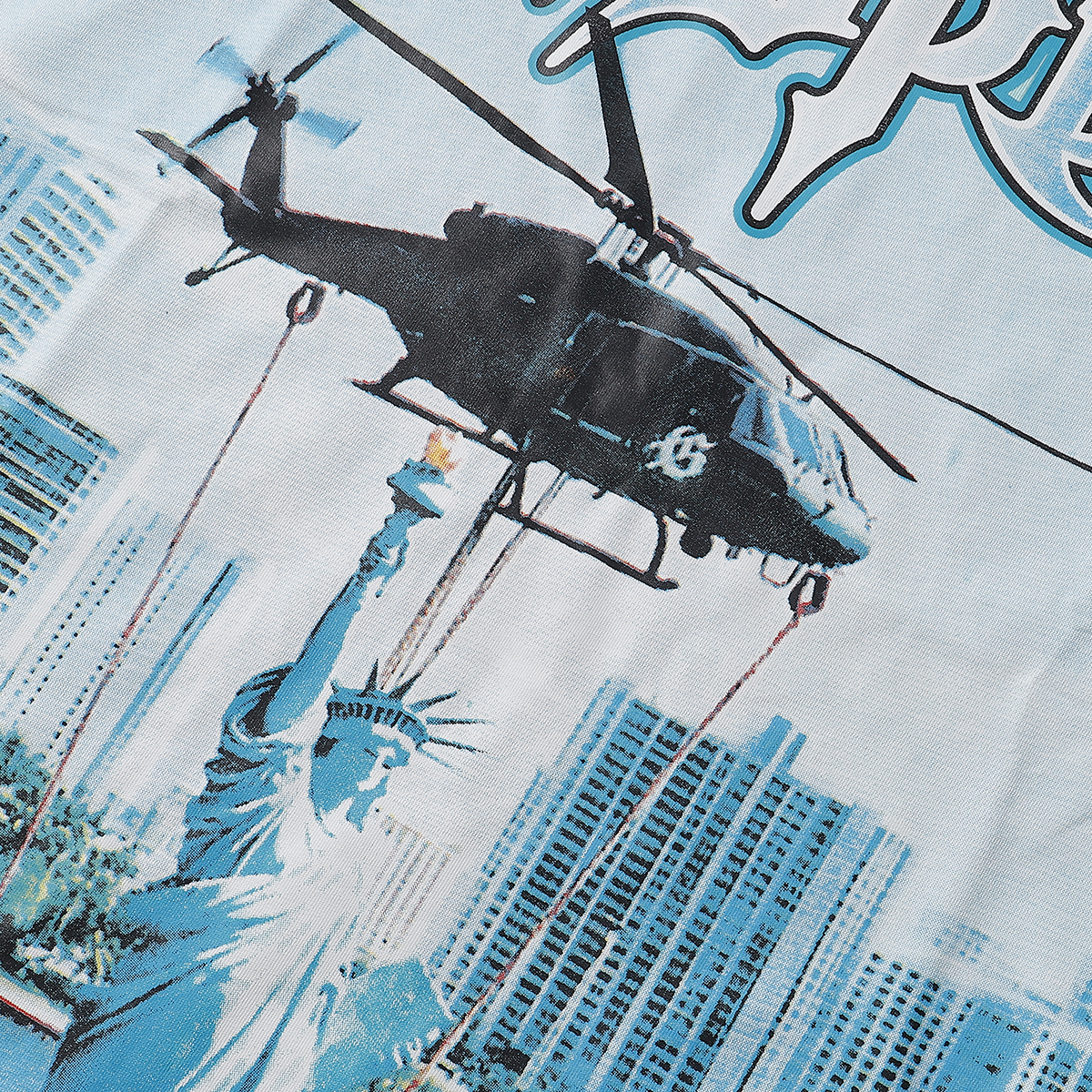 Coco Shoes Godspeed Liberty Lift T-Shirt #7076 Green/Black/White