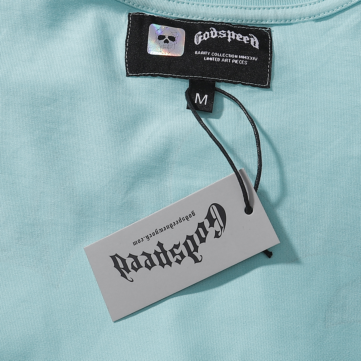 Coco Shoes Godspeed Liberty Lift T-Shirt #7076 Green/Black/White