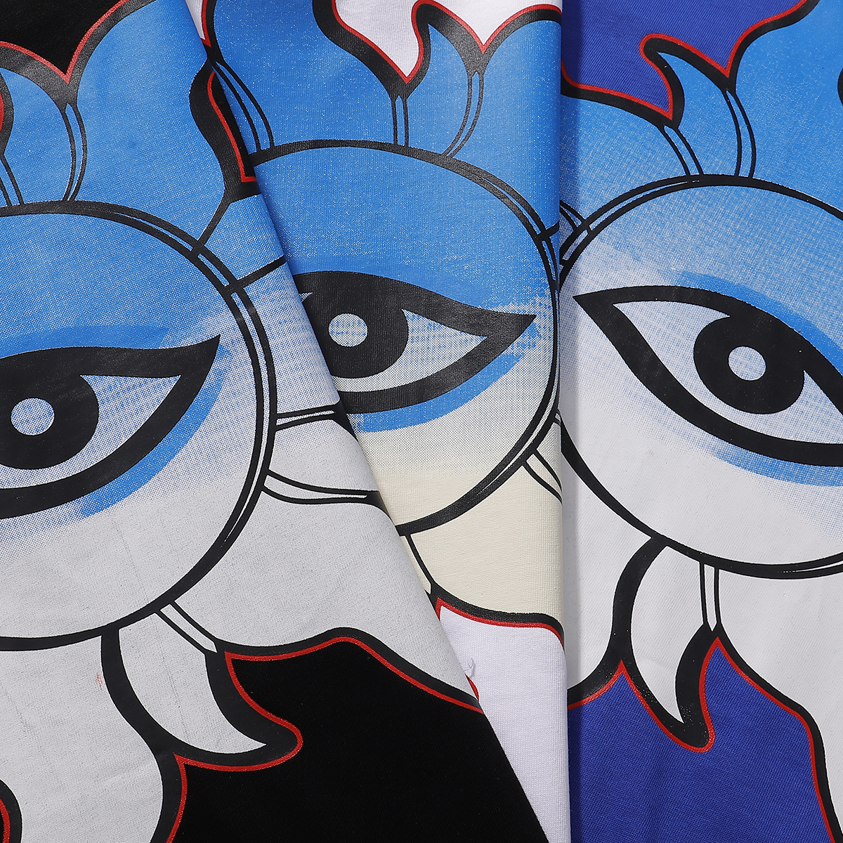 Godspeed Supercar Beach Road T-Shirt #7075 Blue/White/Black