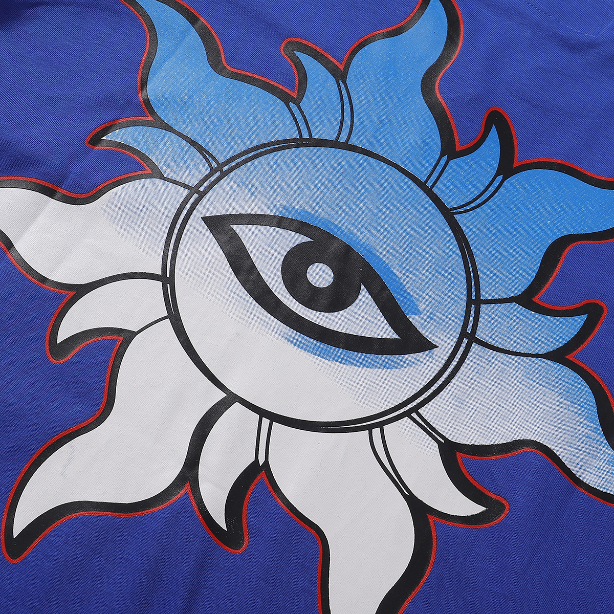 Godspeed Supercar Beach Road T-Shirt #7075 Blue/White/Black