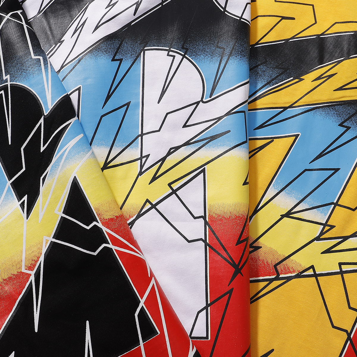 Godspeed Beach Skeleton Surfboard T-Shirt #7073 Yellow/Black/White