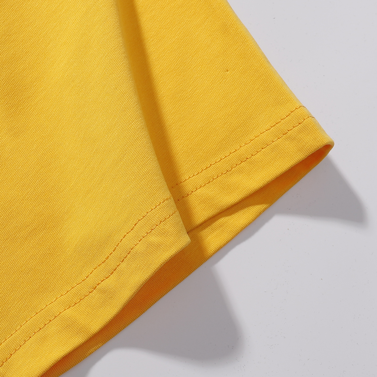 Godspeed Beach Skeleton Surfboard T-Shirt #7073 Yellow/Black/White