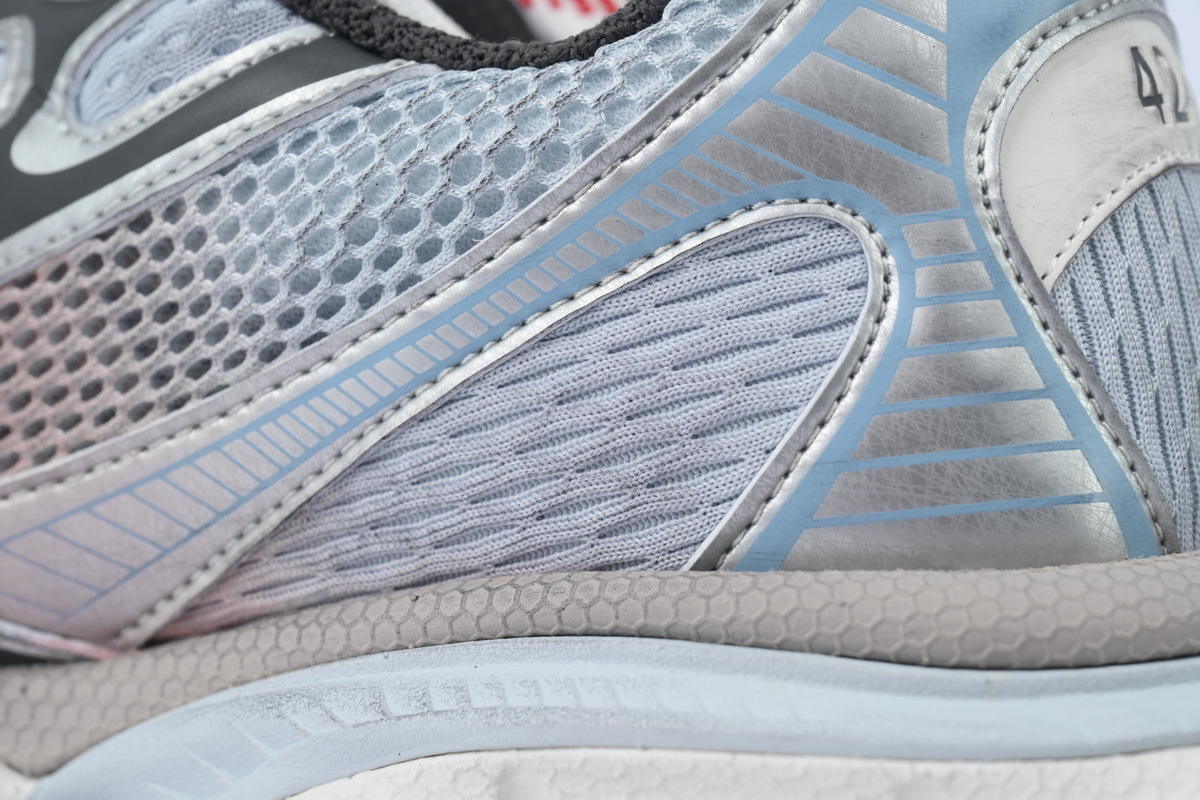 Coco Shoes Balenciaga 3XL Sneaker Red Grey 734734 W3XTS 9461