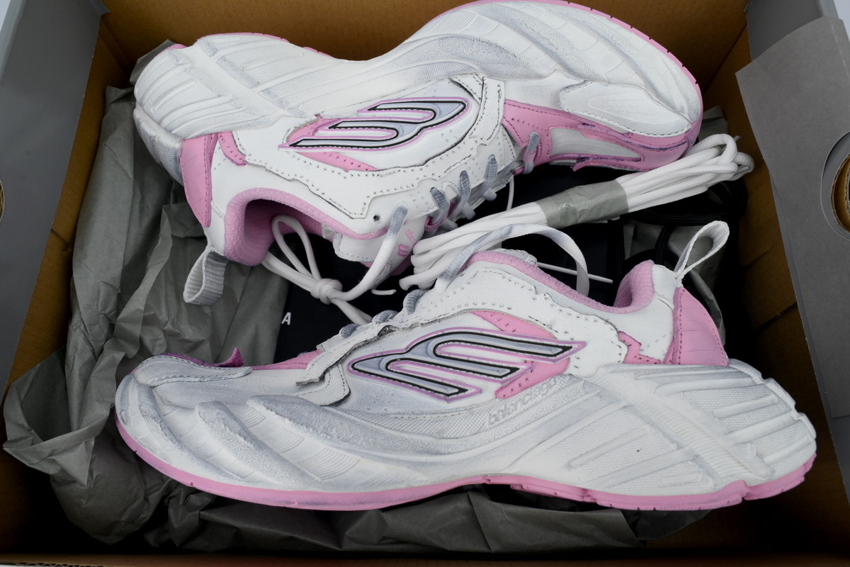 Balenciaga Monday Sneaker White Pink 825418 WDTSC 5191